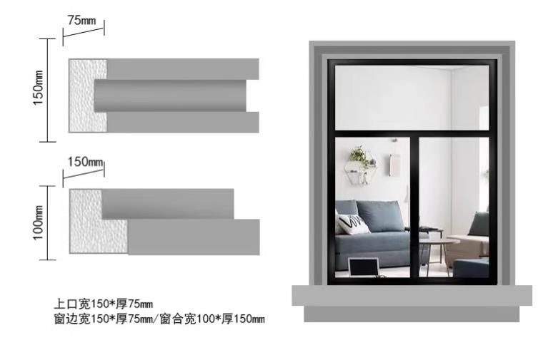 EPS門窗套安裝完成后，檢查和保養是確保門窗套長久使用的關鍵步驟