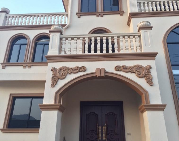 eps廠家：多塊EPS浮雕拼接安裝時(shí)有縫隙如何修補(bǔ)？